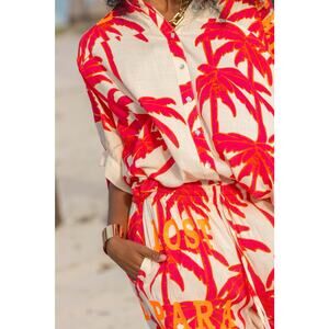 Gold & Silver Paris Lost in Paradise Oversized Top